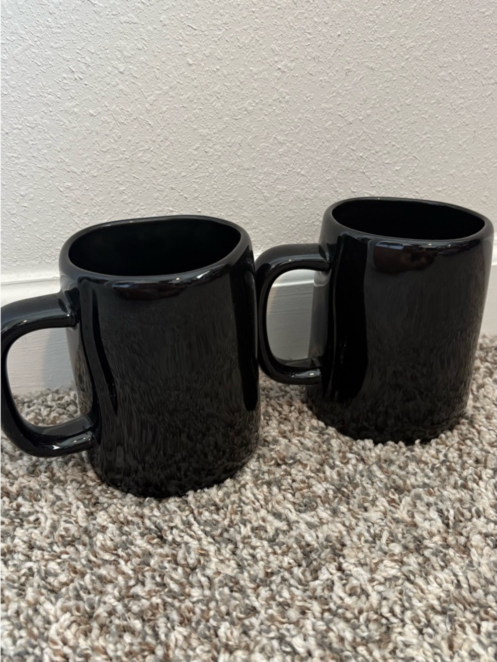 Rae Dunn Black 'Hocus Pocus' & 'Haunted' Ceramic Mug Set - Picture 2 of 4